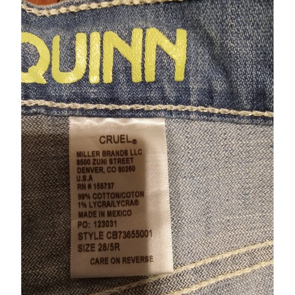 Cruel Denim Quinn Jean Shorts Relaxed High Rise 28 - Picture 9 of 11